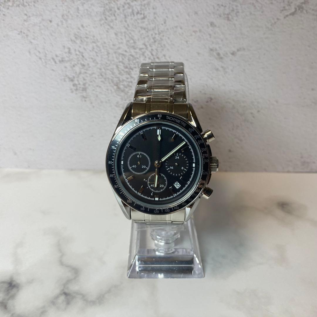 新春値下げ1000円引★ノーロゴ クロノグラフ カスタムウォッチ オマージュ