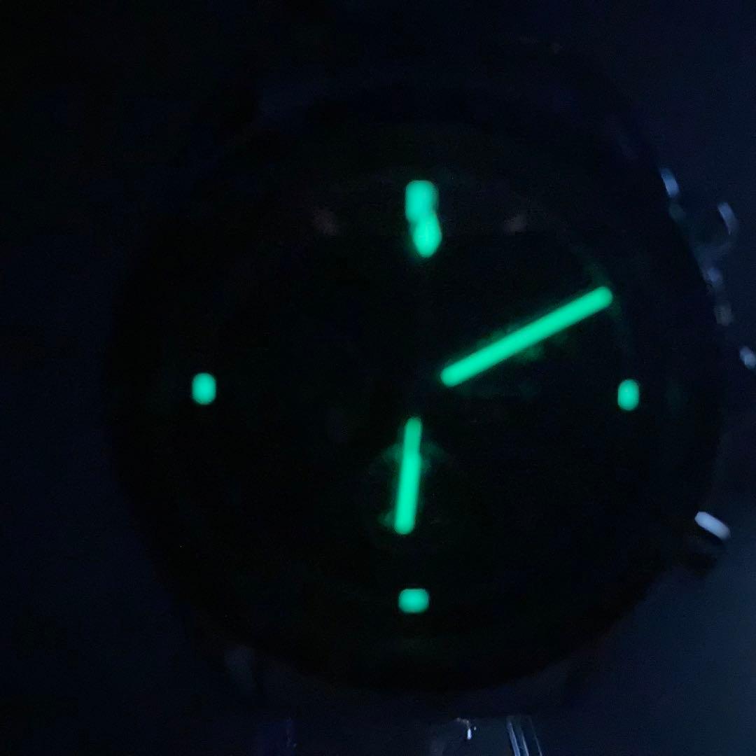 新春値下げ1000円引★ノーロゴ クロノグラフ カスタムウォッチ オマージュ