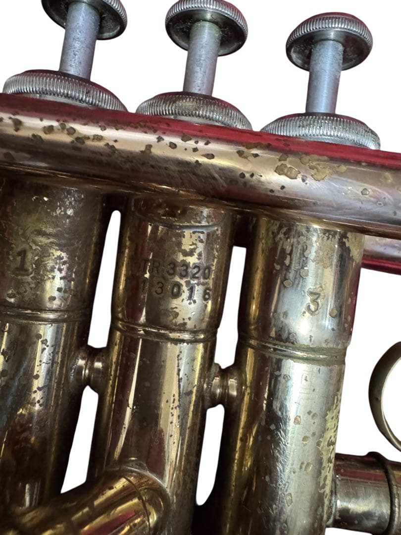 ジャンク 赤ベルYAMAHA トランペット YTR-3320 マウスピース付 - メルカリ