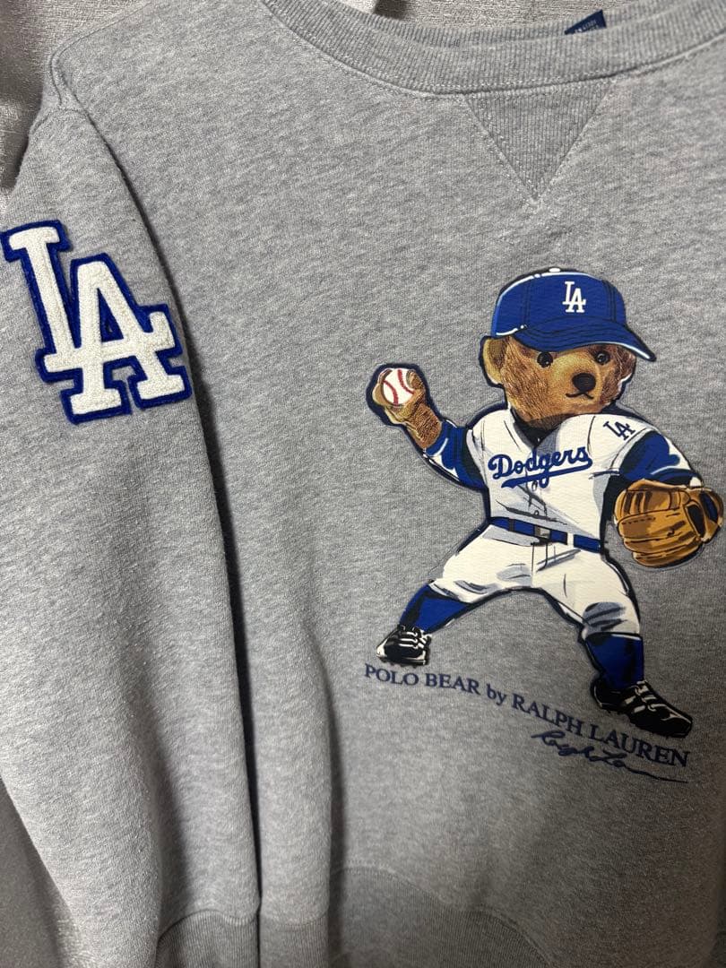 MLB ラルフローレン　ドジャース　コラボ　トレーナー