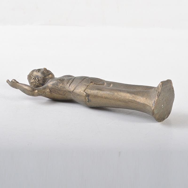 仏教美術　古銅鍍金　誕生仏　仏像　V　R5530