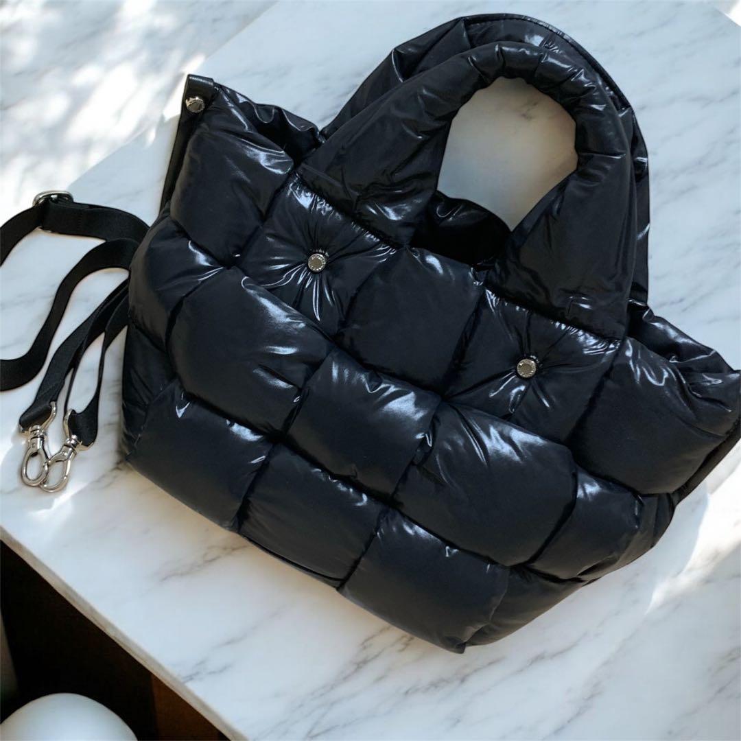 【美品】ロベルタガンドルフィ 2WAY ショルダー　バッグ ブラック