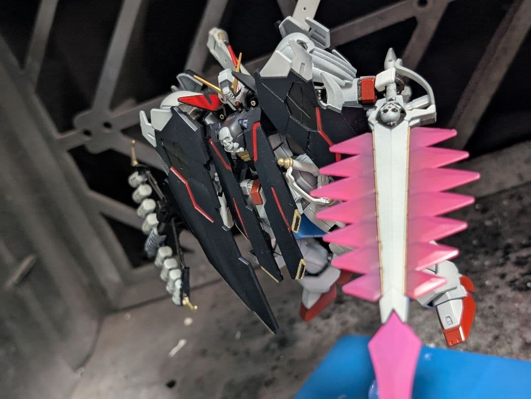 hg クロスボーンガンダム X1 フルクロス 　塗装済み 完成品