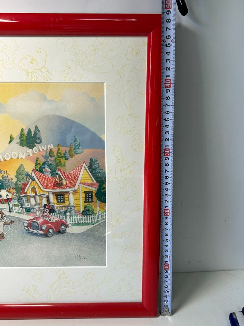 TOONTOWN リトグラフ 東京ディズニーランド TDL 127/1000