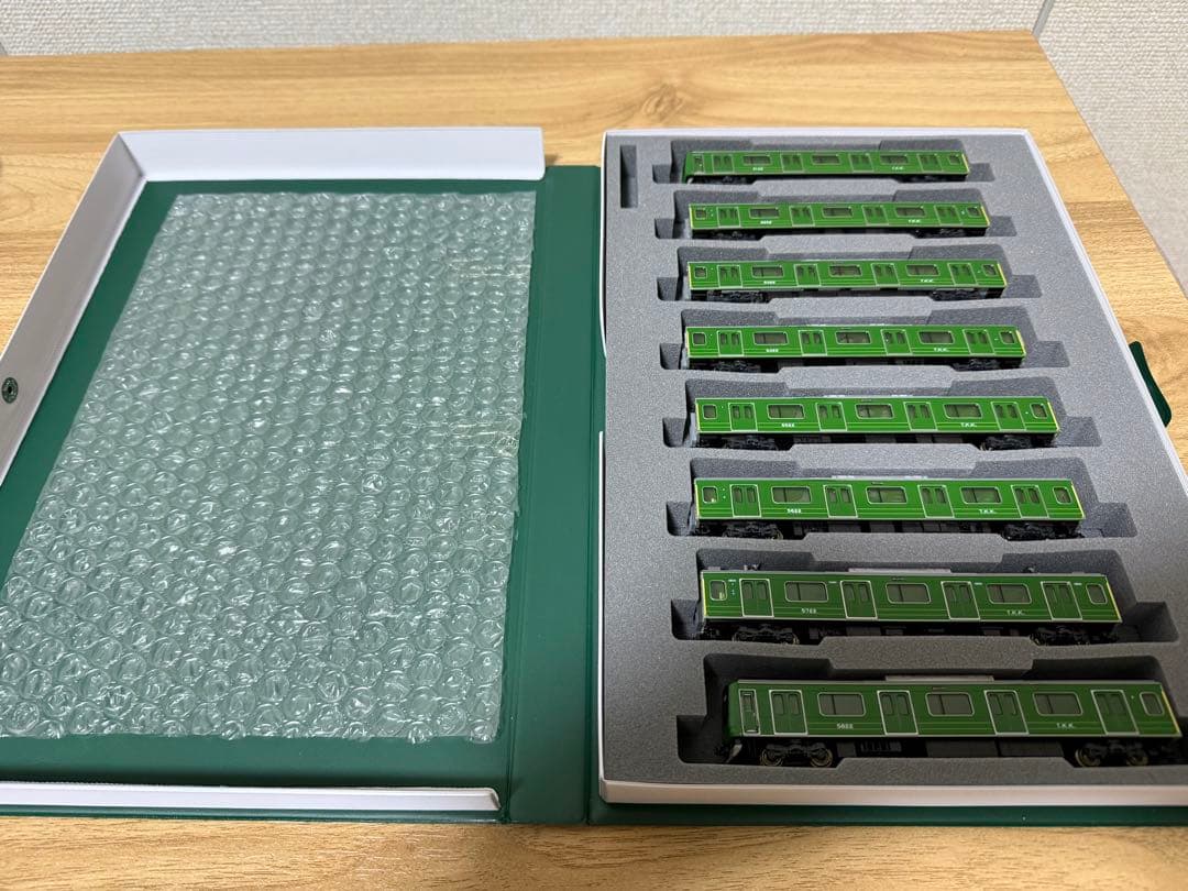 KATO 10-1456 東急5000系青ガエルラッピング編成 8両 現行塗装