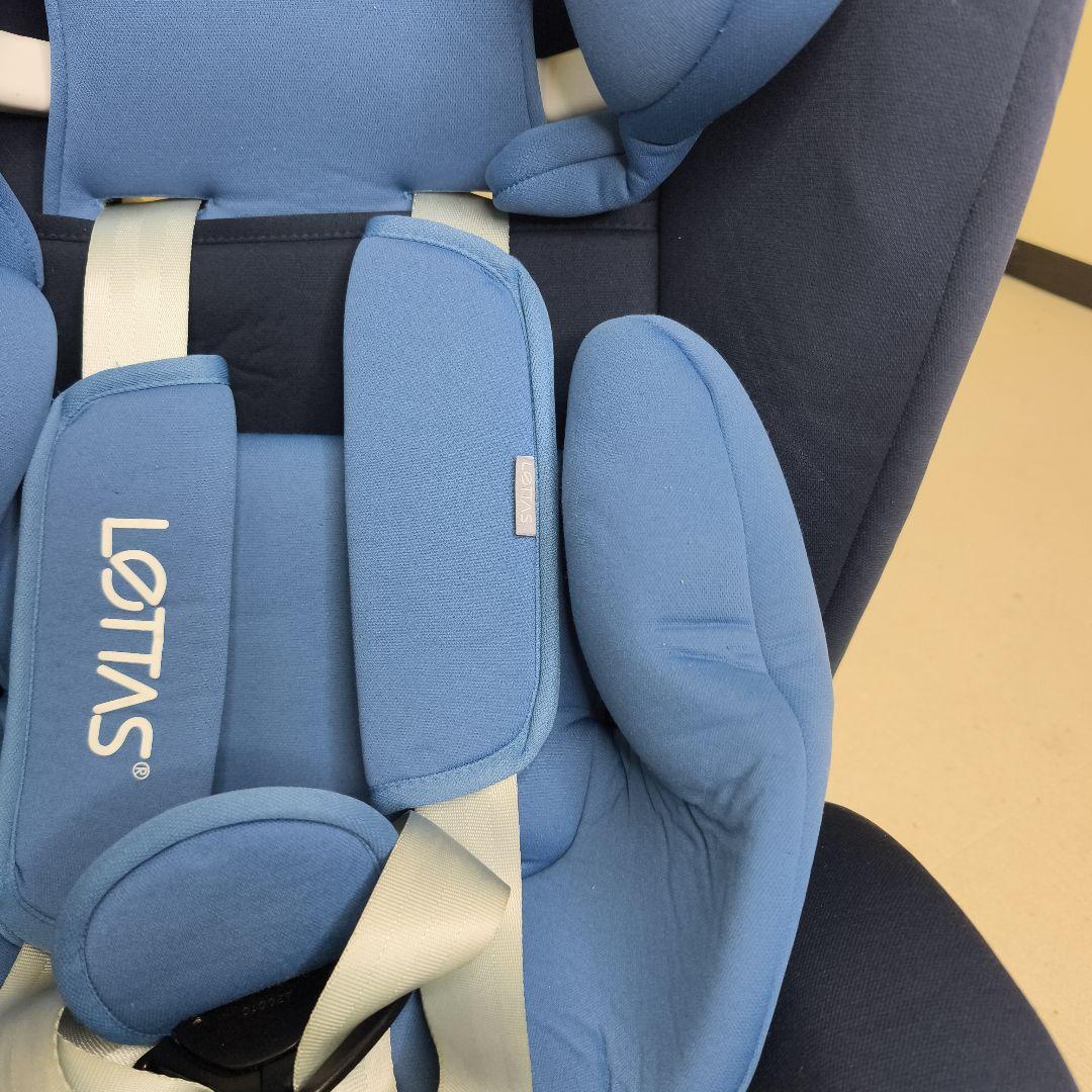 LETTAS レッタス ISOFIX チャイルドシート ブルー　ネイビー