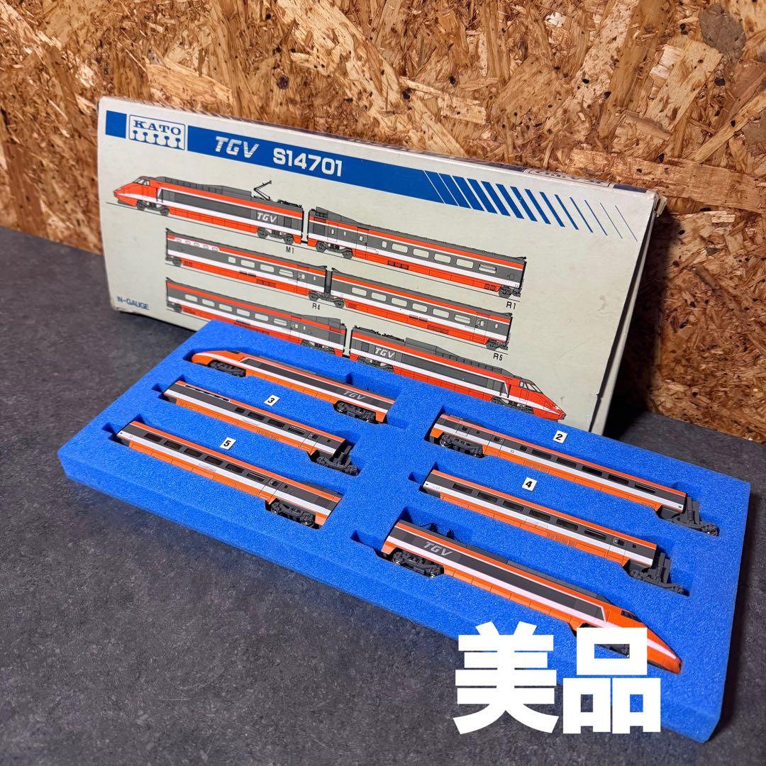 KATO TGV S14701 Nゲージ 6両セット フランス国鉄 鉄道模型 41LIzPninHL._AC_UF350,