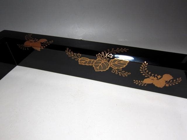 光琳堂越山 真塗炉縁 表千家宗匠 永田宗伴花押 e92 - メルカリ