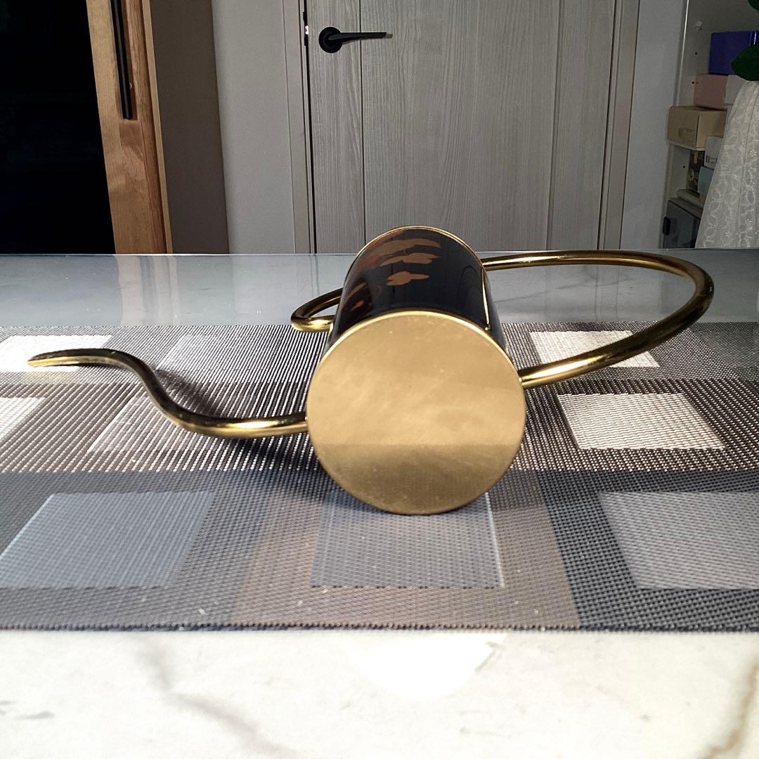 未使用•痛み』 会津塗 ジョウロ 金彩絵