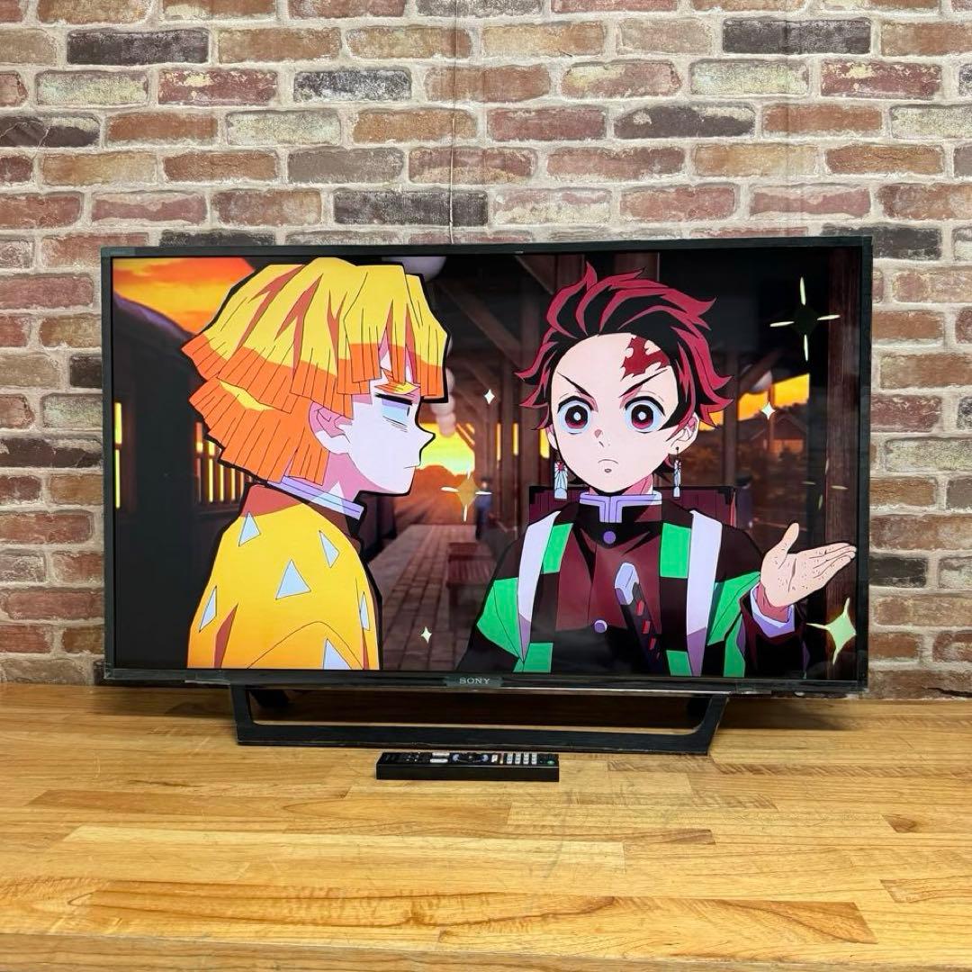 SONY 43V型 液晶テレビ BRAVIA KJ-43W730E 動画アプリ○｜SONY 43V型 液晶