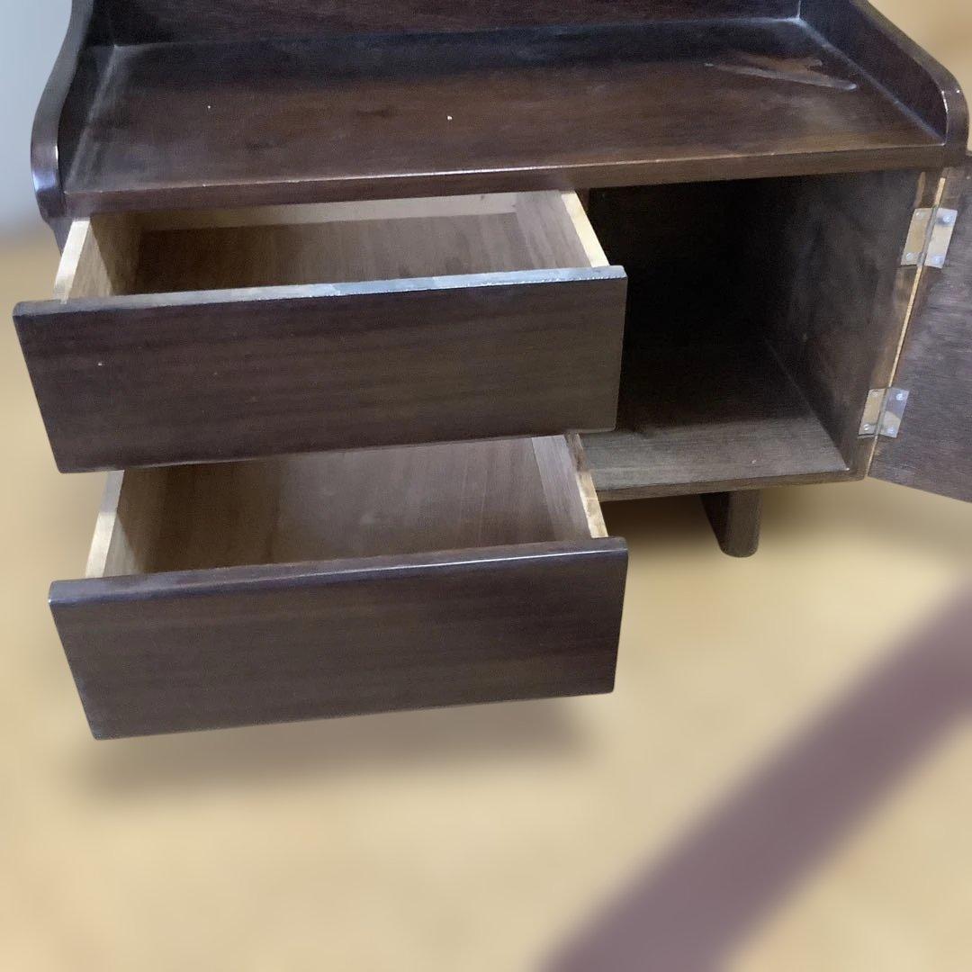 昭和レトロ 姿見 全身鏡 鏡台 鏡 ミラー 木製 和モダン ドレッサー