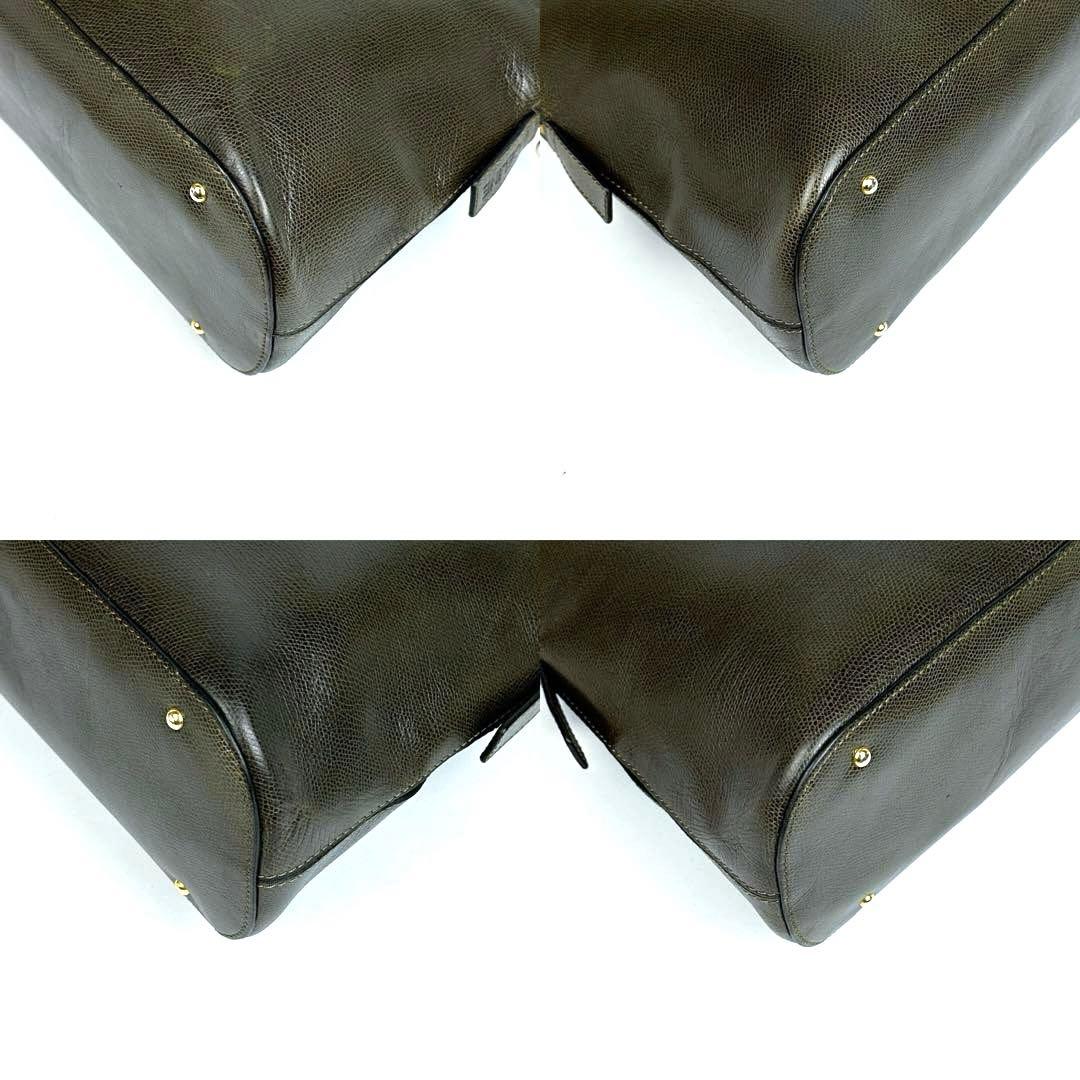 リスケセリーヌ ハンドバッグ 2way トリオンフ ロゴ型押しゴールド金具