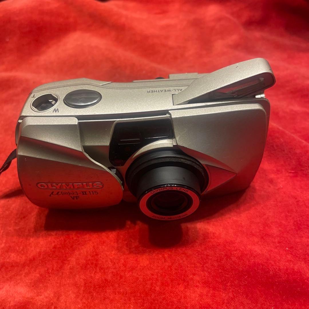 【完動品】OLYMPUS μ -II 115 VF フィルムカメラ 動作確認済み