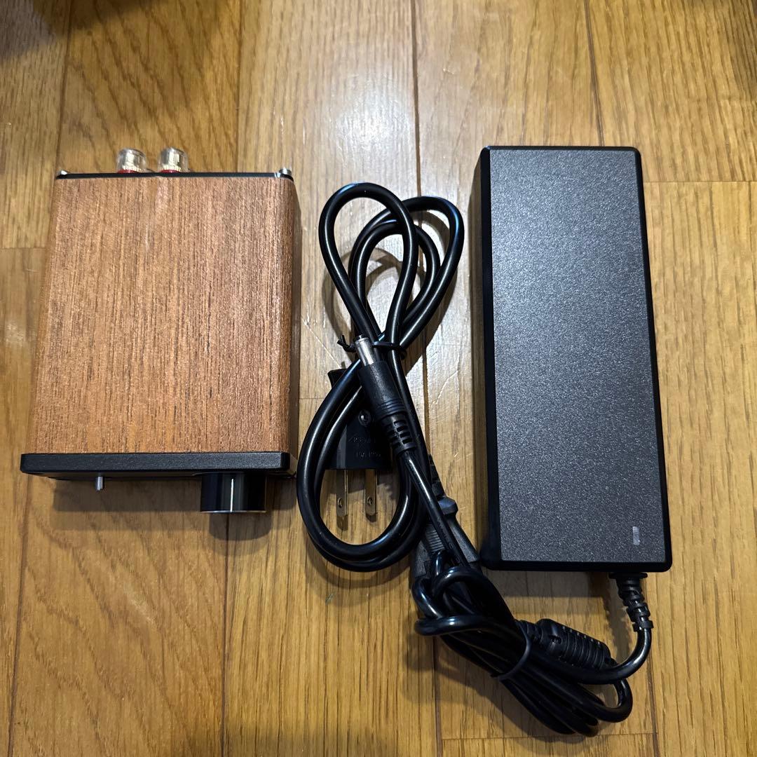 vintageJoin 鉄と木のスピーカー、アンプセット