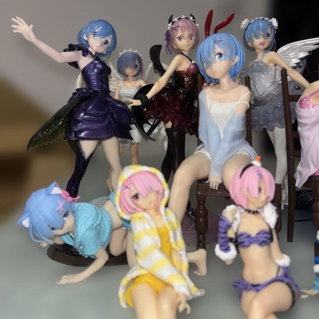 Re:ゼロから始める異世界生活 ラム レム フィギュア まとめ売り 13体