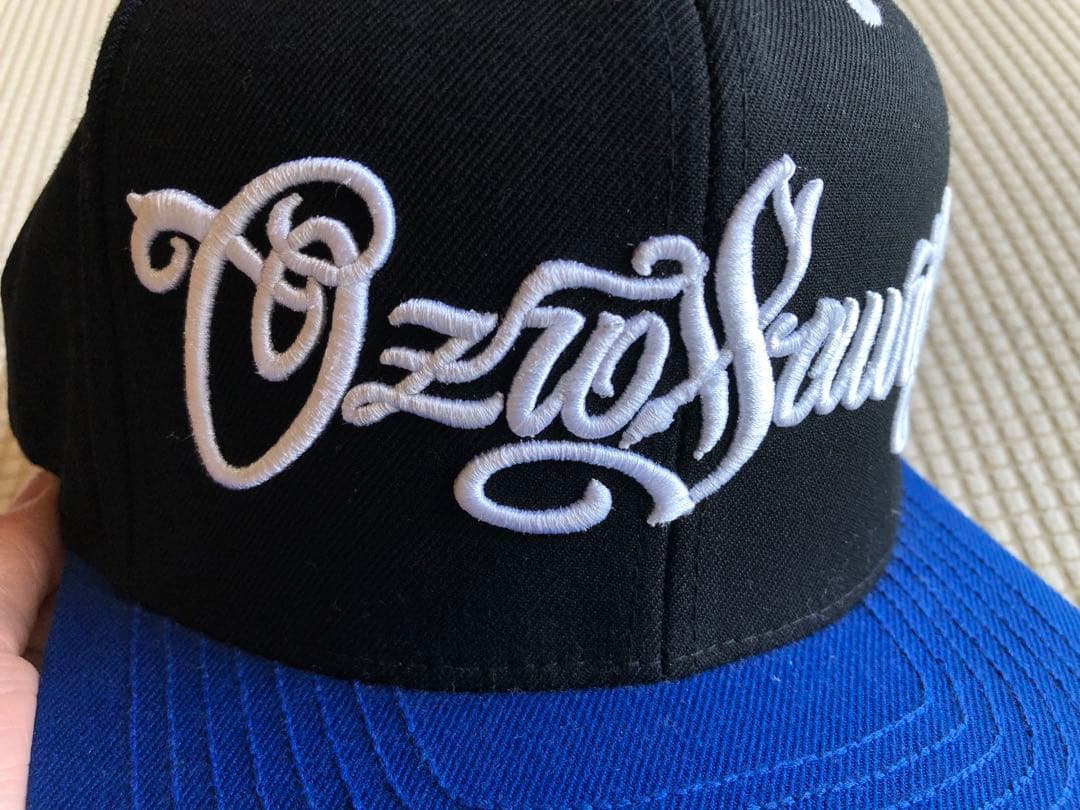 激レア美品】OZROSAURUSオジロザウルスCAPキャップ｜ブラック＆ブルー