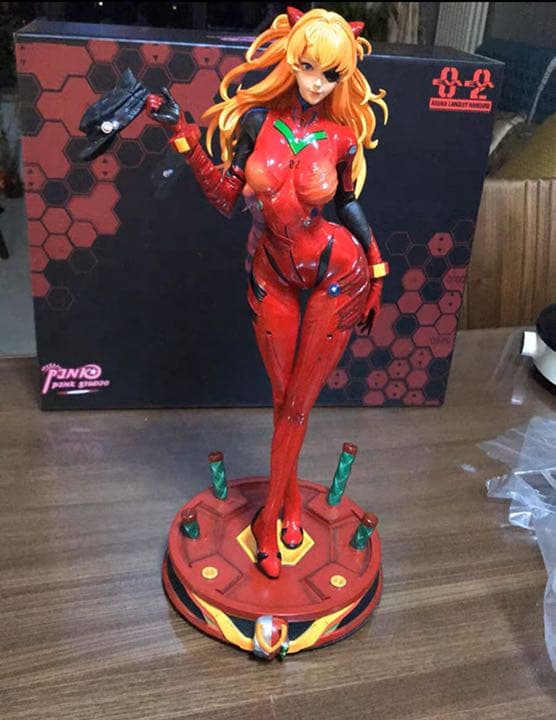 新世紀エヴァンゲリオンcelluloid アスカガレージキットガレキスタチュー