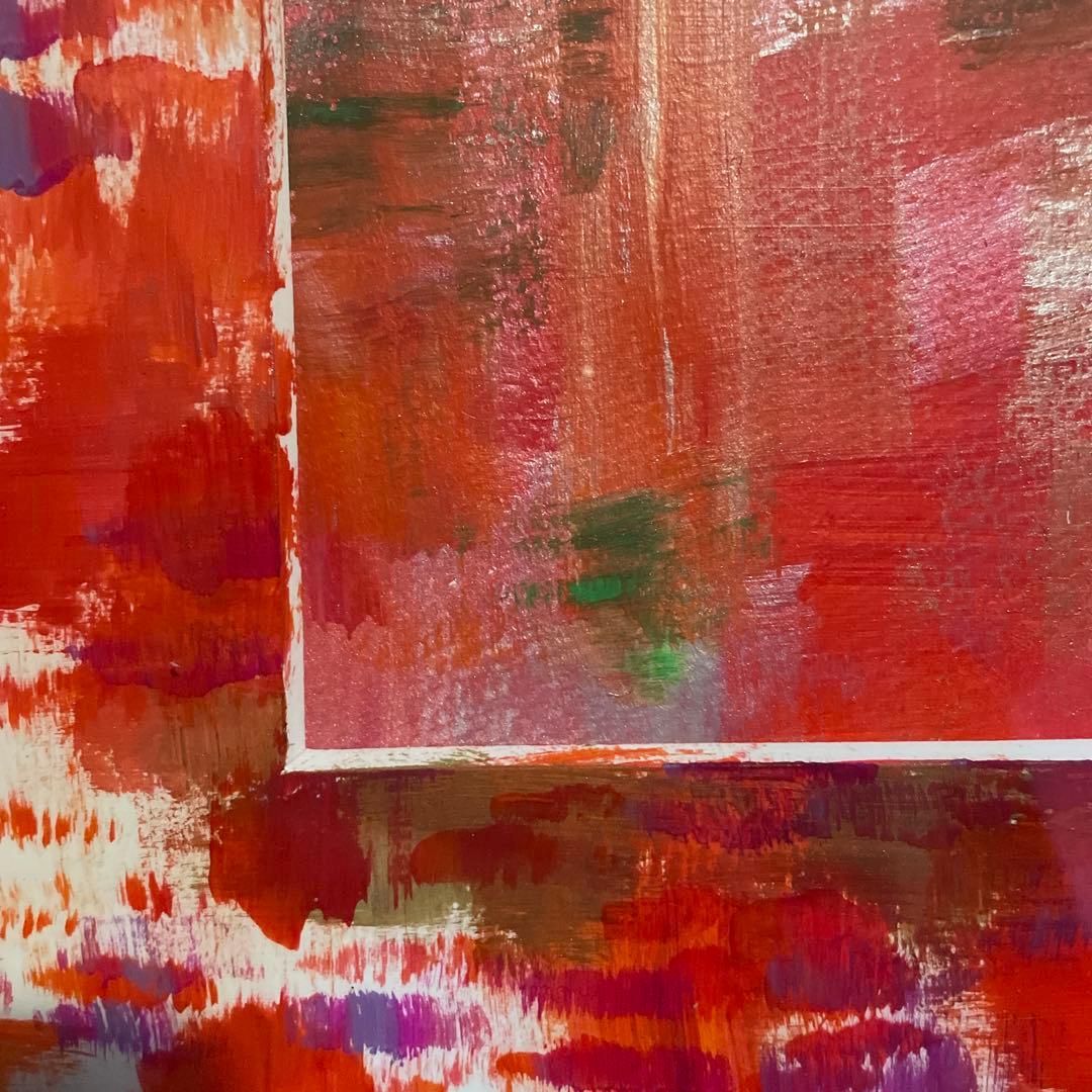 原画アクリル　抽象画