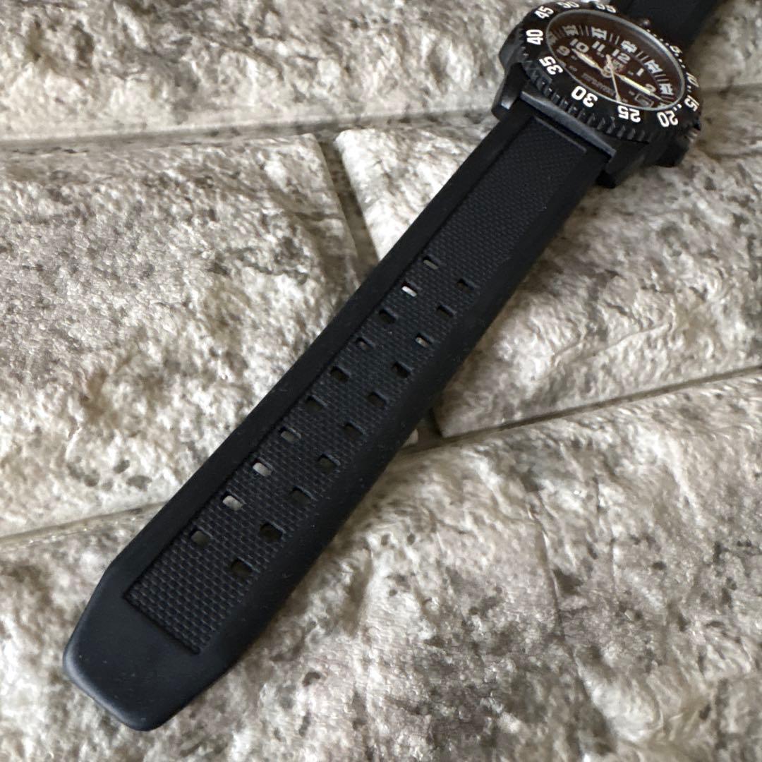 ルミノックス3051 カラーマーク　ホワイト文字盤　【正常動作品】