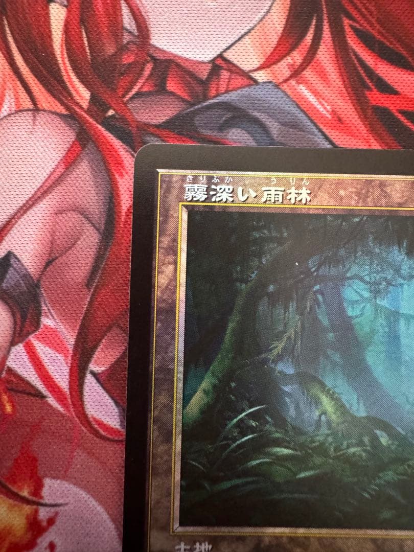 MTG MH2 旧枠　霧深い雨林　Foil