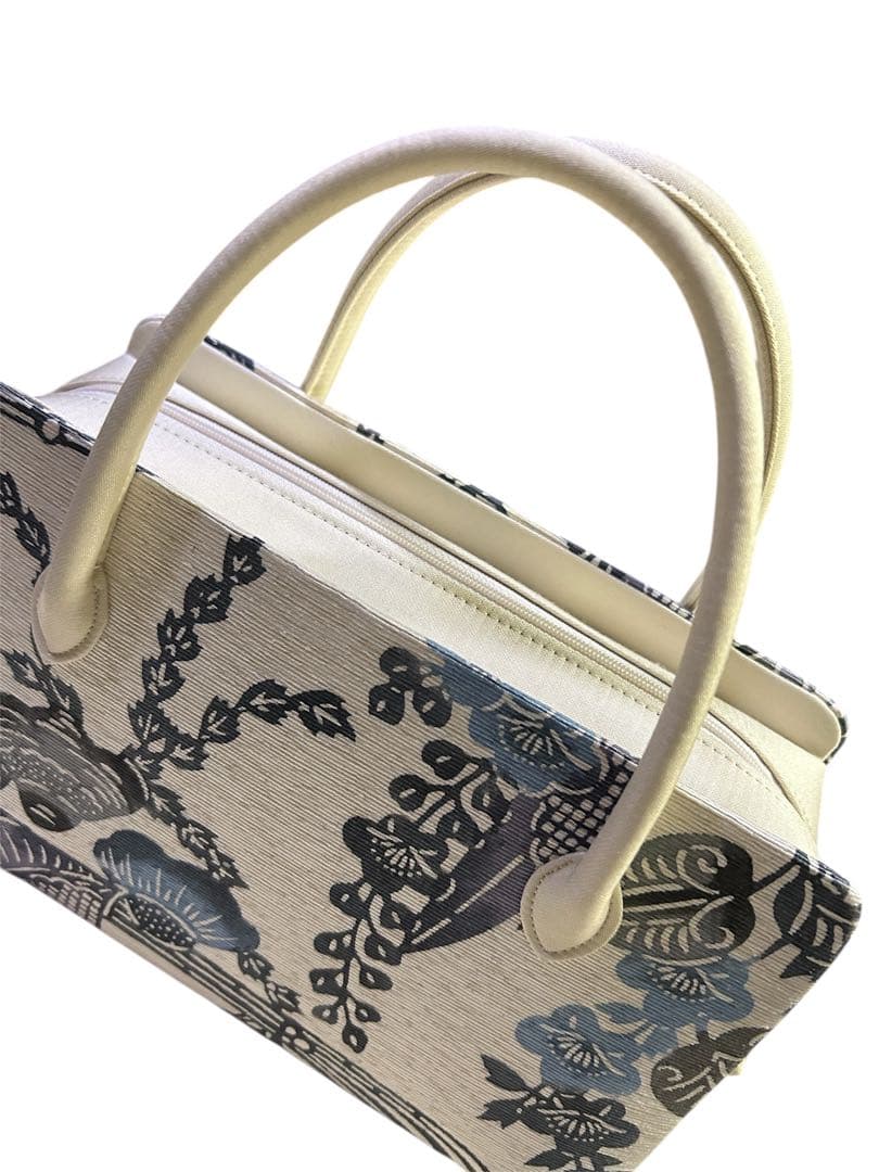 新品 未使用⭐︎京都上々もん屋⭐︎紅型⭐︎和装バッグ⭐︎利休バッグ⭐︎伝統的なお色