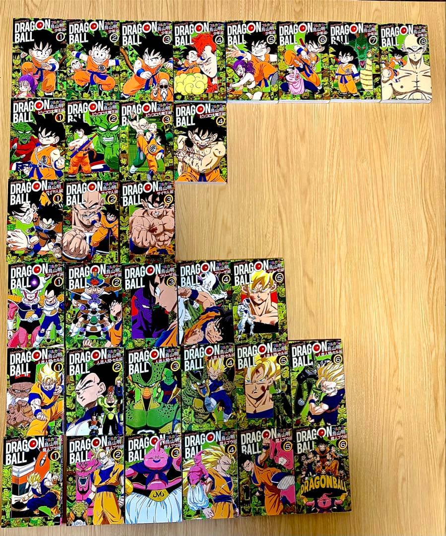 s*a様 ドラゴンボール フルカラー 初版 全32巻セット