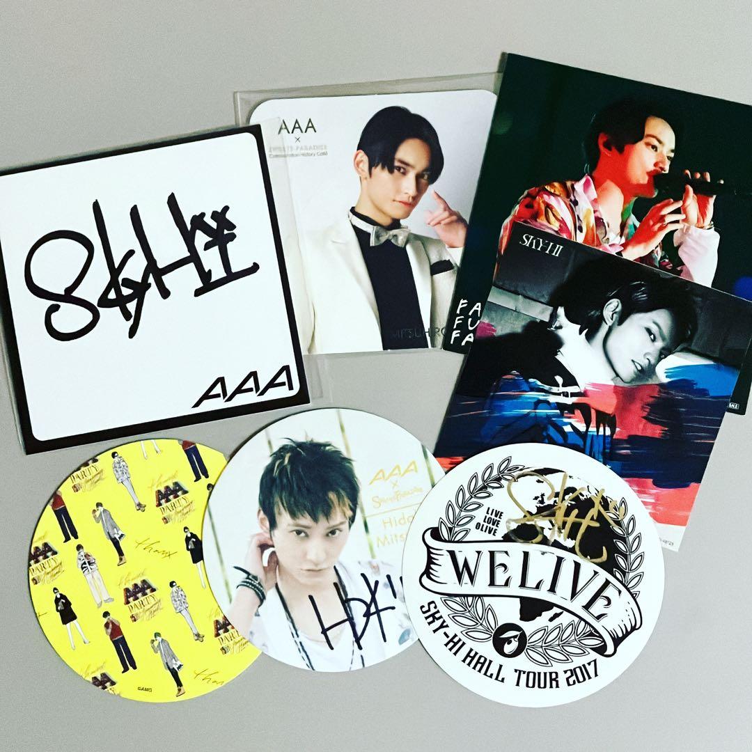 SKY-HI 日高光啓 AAA サイン