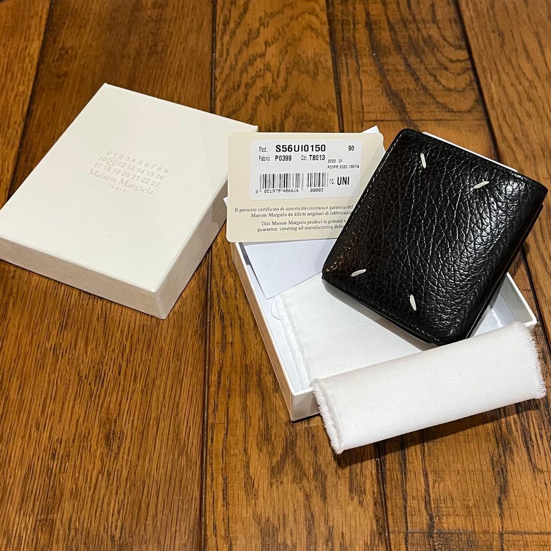 Maison Margiela トリフォールドウォレット　ブラック International Gallery BEAMS（インターナショナルギャラリー ビームス