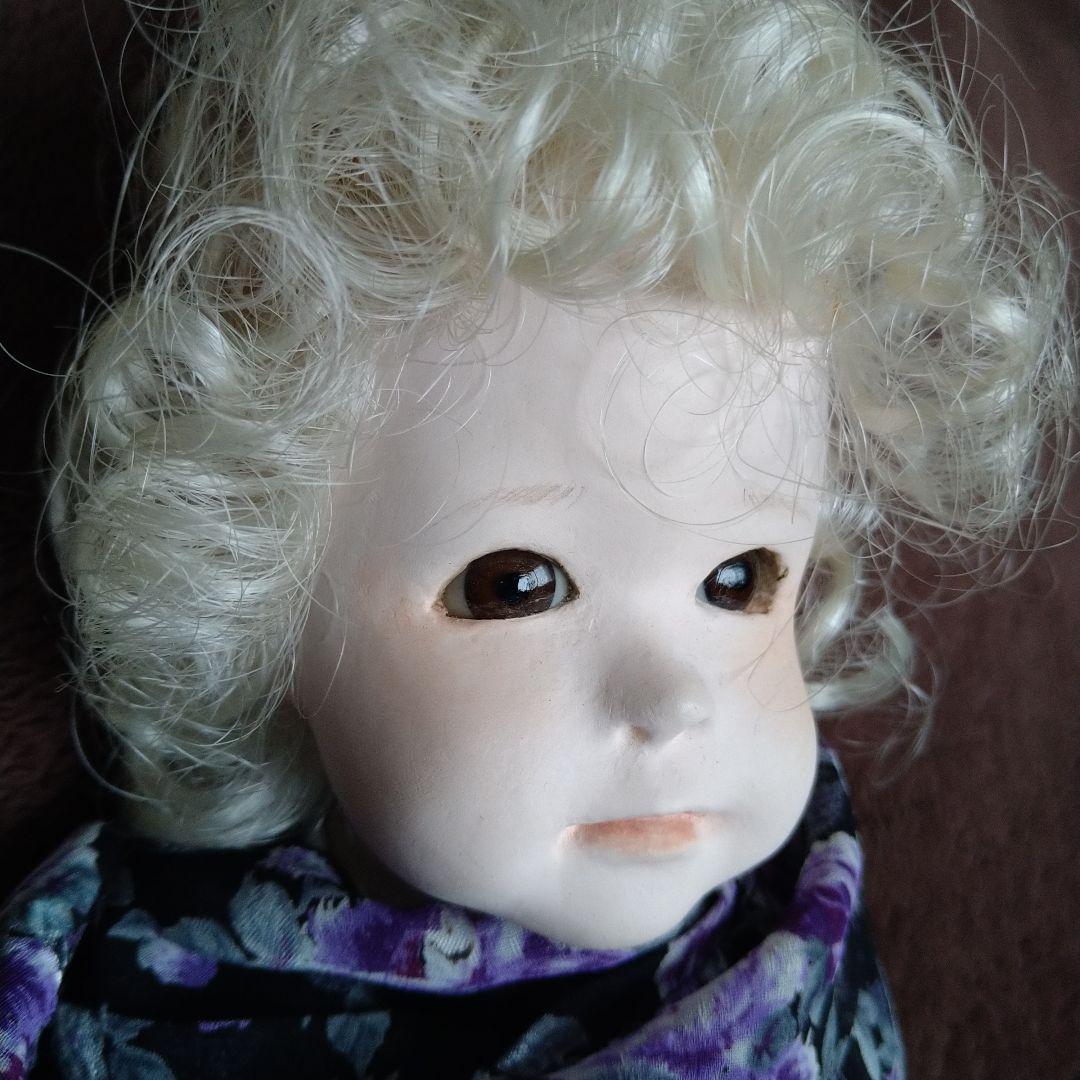 ✭ビスクドール 創作人形優しさ溢れる貴婦人穏やかな笑顔で語り掛け