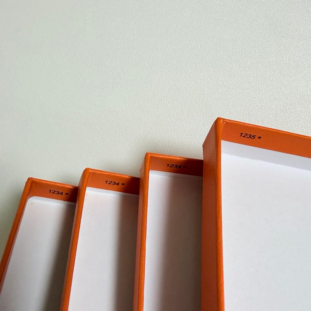 美品 エルメス 保存袋 空箱 4個セット ブレスレット アクセサリー入れ