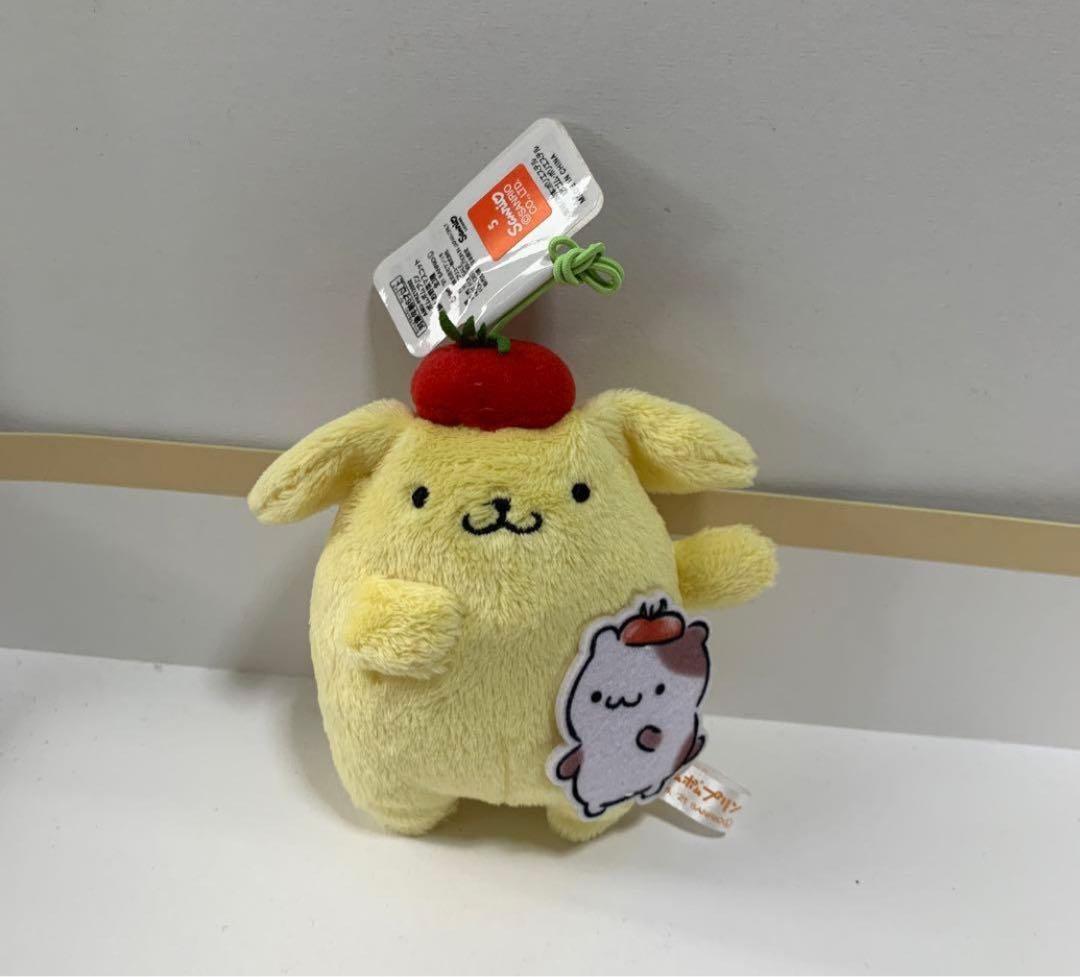 激レア タグ付き ポムポムプリン 新鮮お野菜マスコット 3種類 コンプリート