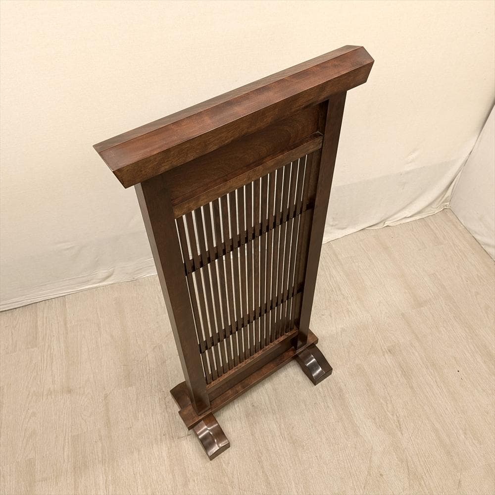 九州民芸家具 樺 カバ材 衝立 パーティション 間仕切り つい立 目隠し