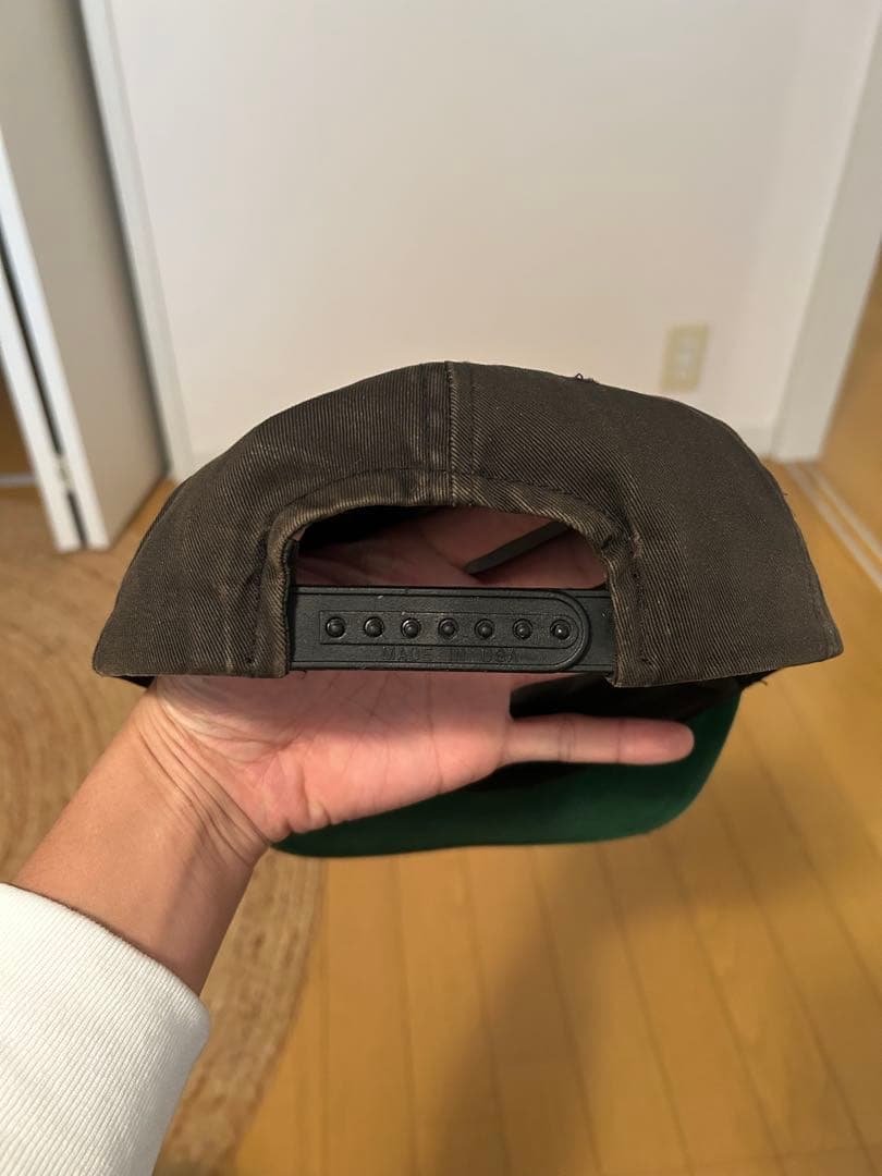 OLD STUSSY 80´s 90´s スナップバックキャップ 黒