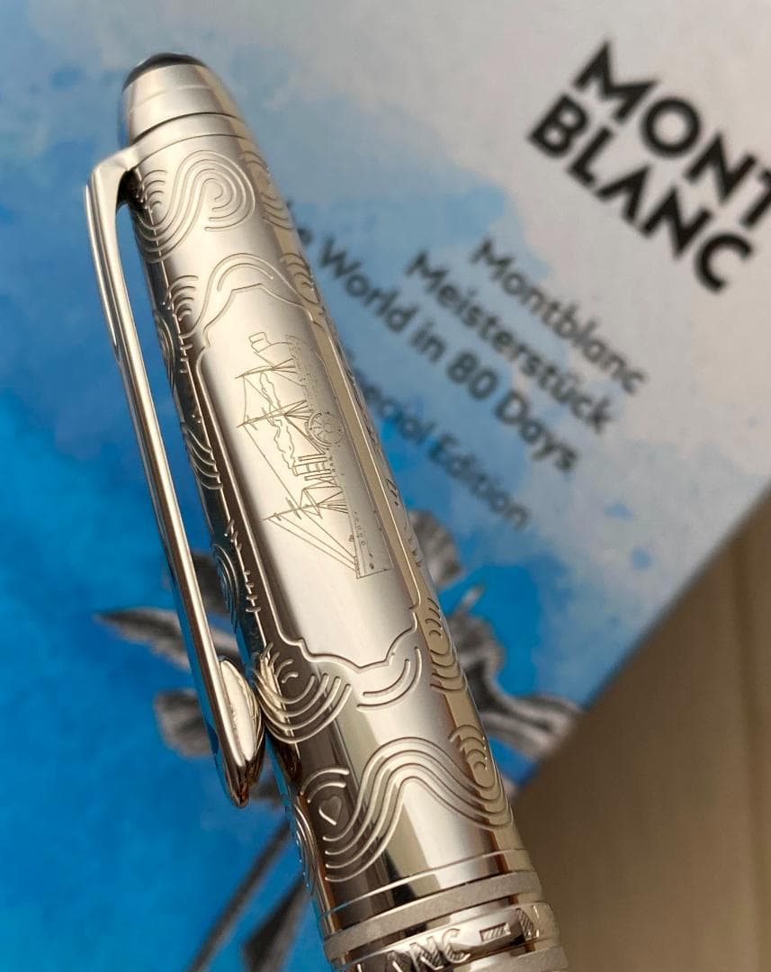 超美品 モンブラン アラウンド ザワールド ソリテール ドゥエ ローラー