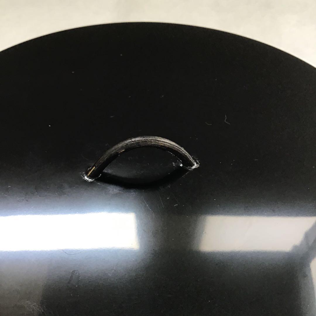 茶道具水指捻子梅水指(金属製)塗の蓋付駒方米山作共箱紙箱S246MS