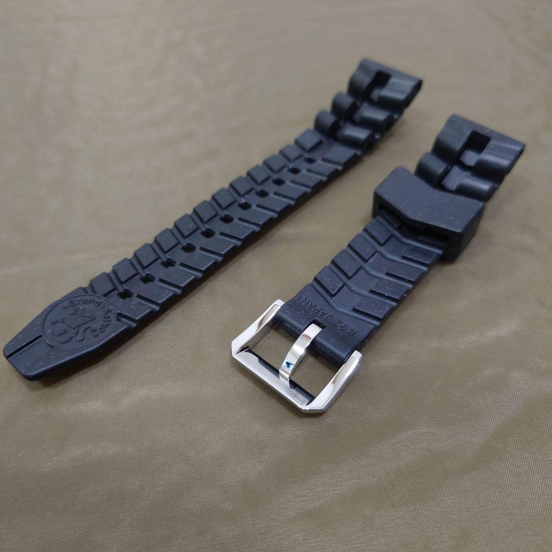 グランドセイコー 22mm シリコンストラップ　ラバーベルト