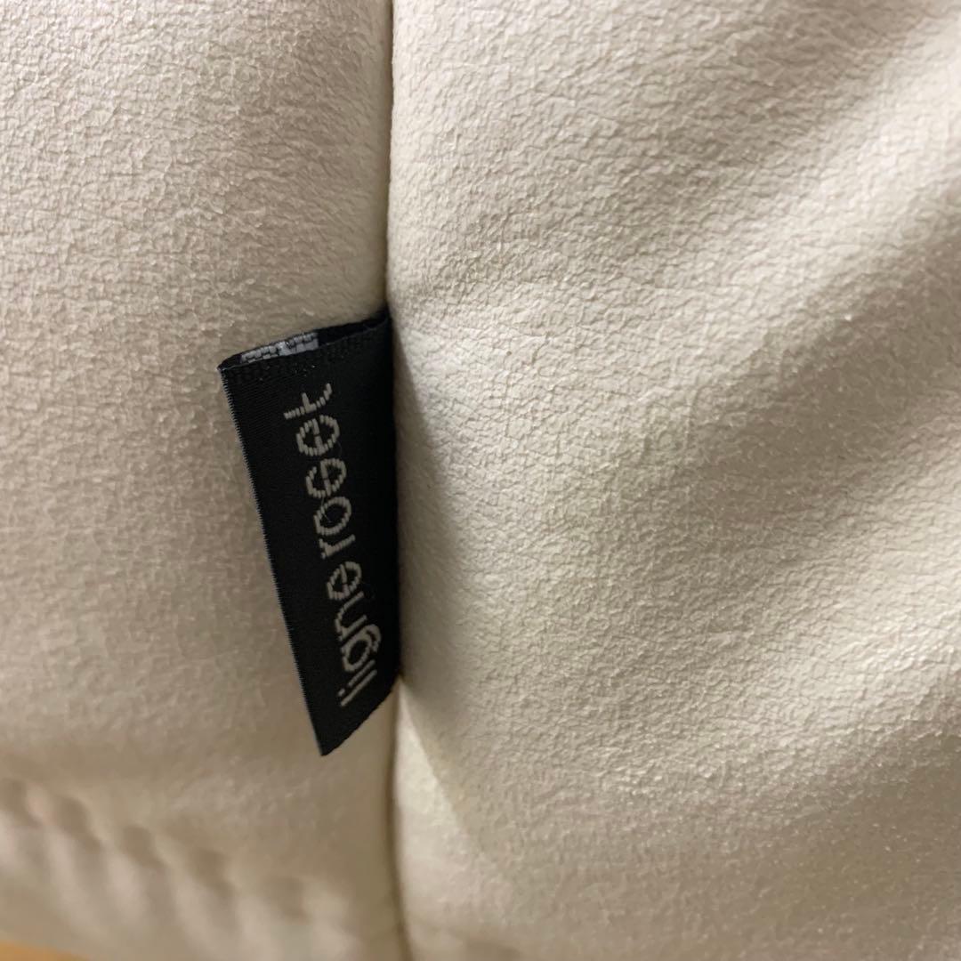 【正規品】ligne roset リーンロゼ トーゴ パフ スウェード スツール