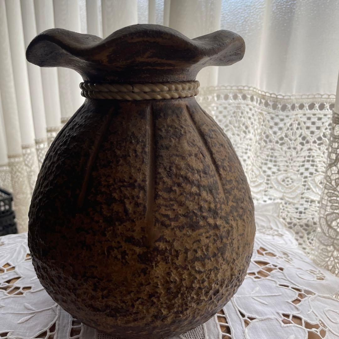 巾着型 花瓶 23㌢ 巾着型 花瓶 23㌢ 巾着型 花瓶 23㌢ 巾着