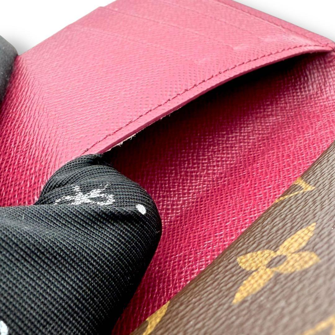 【美品】　ルイヴィトン 折り財布 ポルトフォイユ ジュリエット モノグラム