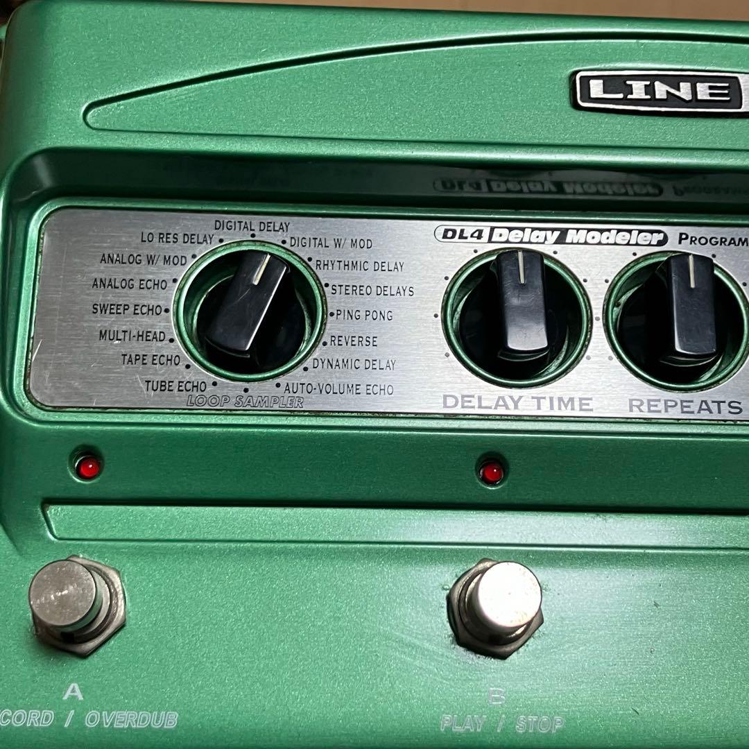 生産終了LINE 6名機DL4 ライン6ギターエフェクターディレイ アダプタ