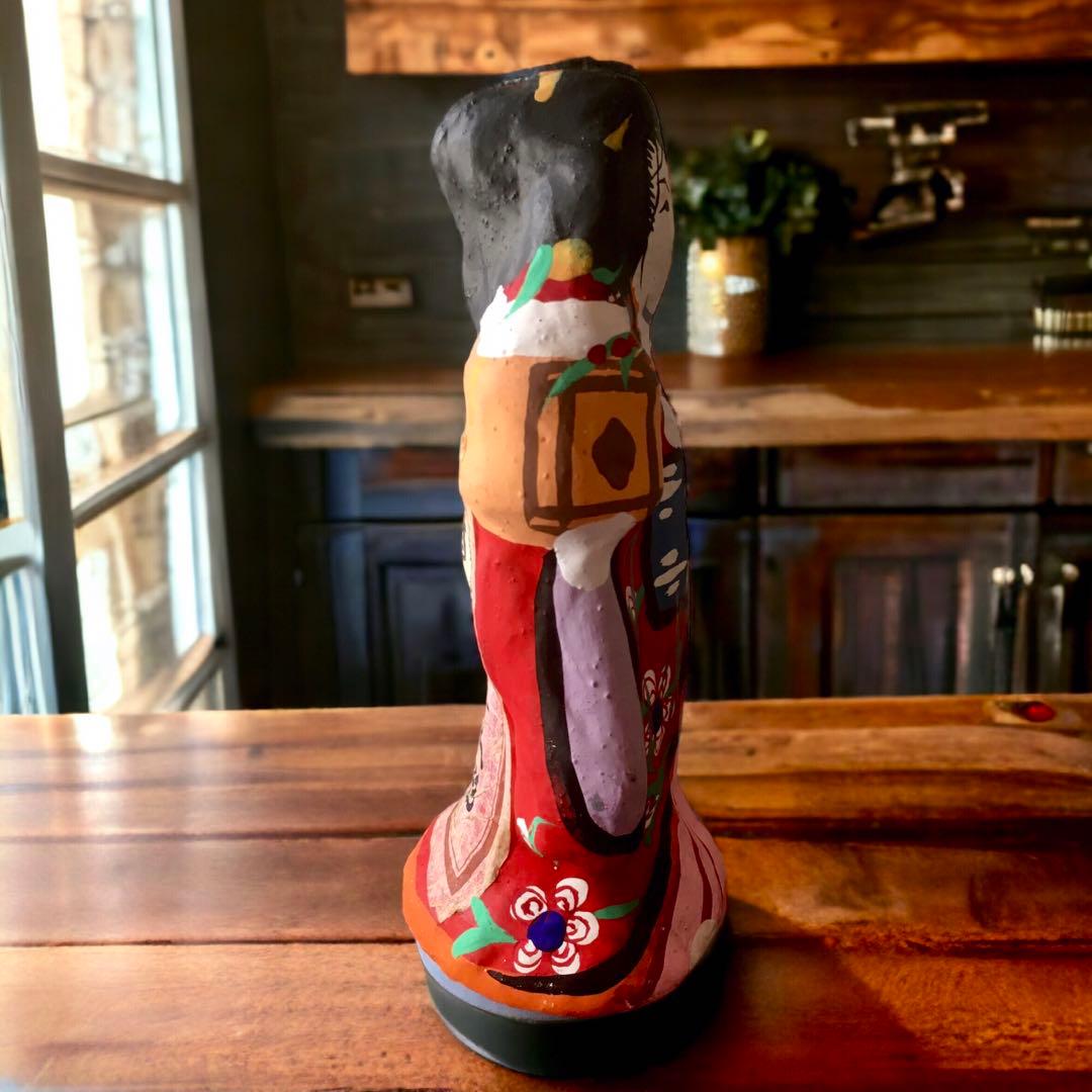 古玩 青森県 廃絶 郷土玩具 青森名玩 青森張子人形① 福原英治郎 花魁