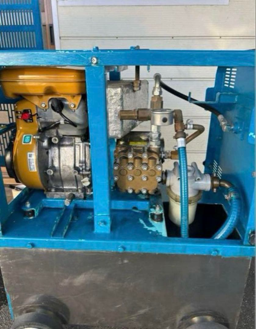 KB1ツルミ☆HPJ-550WE2 高圧洗浄機ガン高圧ホース・給排水ホースセット