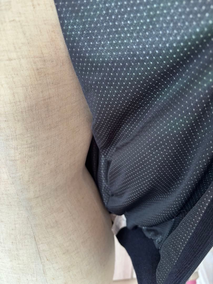 美品　パーリーゲイツ　防風防寒　ニットカーディガン　ジップPEARLY