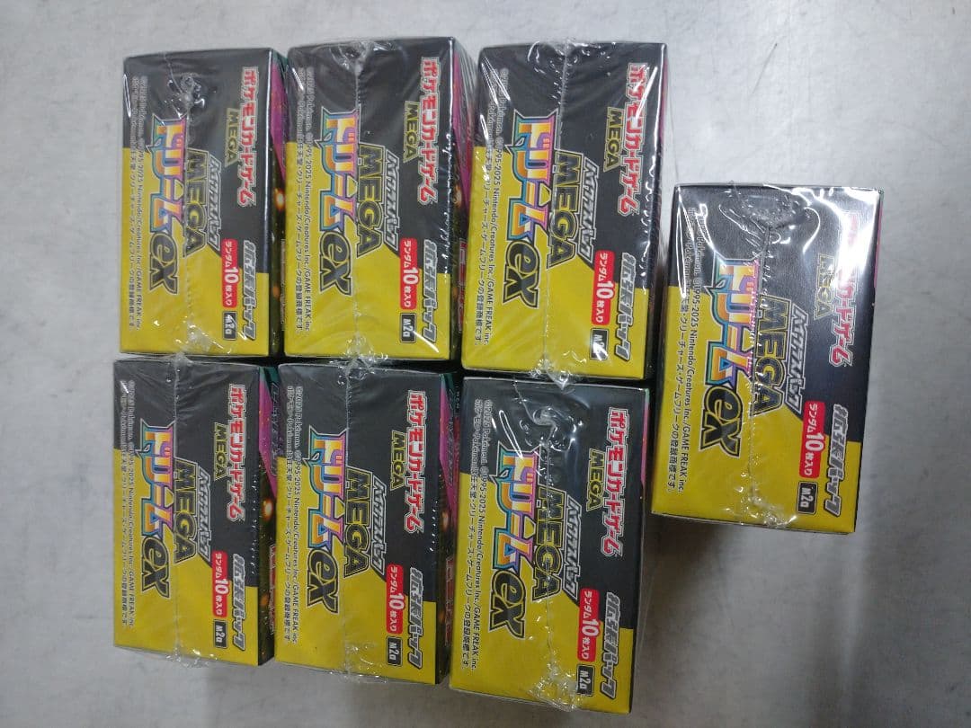 ポケモンカードメガドリームEX7ボックス