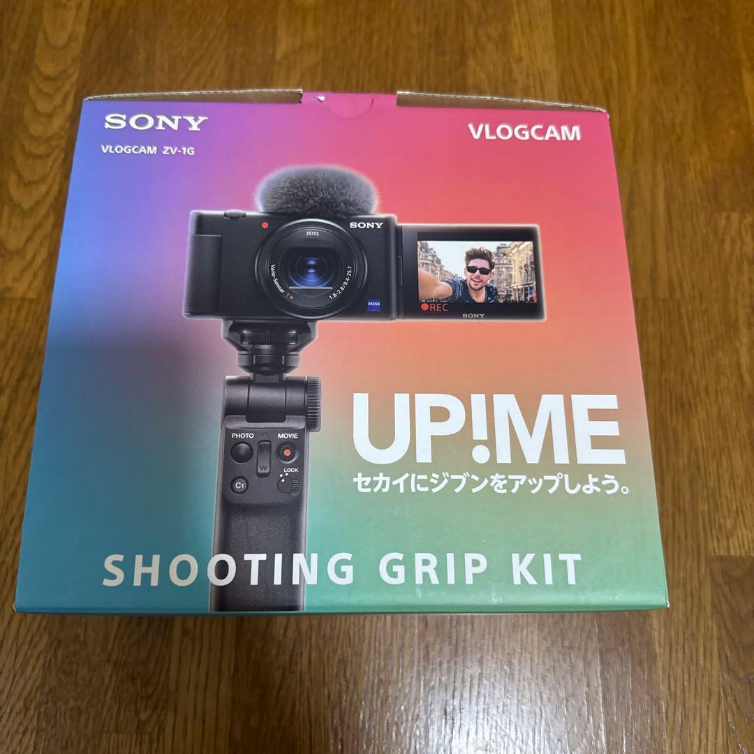 【新品、未使用】VLOGCAMシューティンググリップキットZV-1G ホワイト VLOGCAM ZV-1 II シューティンググリップキット ホワイト ZV-1M2G WQ