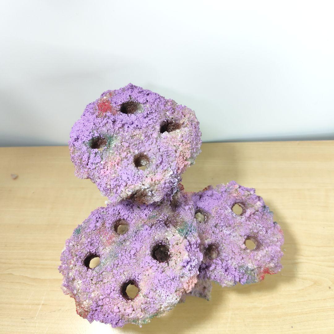 プラグ穴付き アク抜き不要人工ライブロック 海水水槽 レプリカ