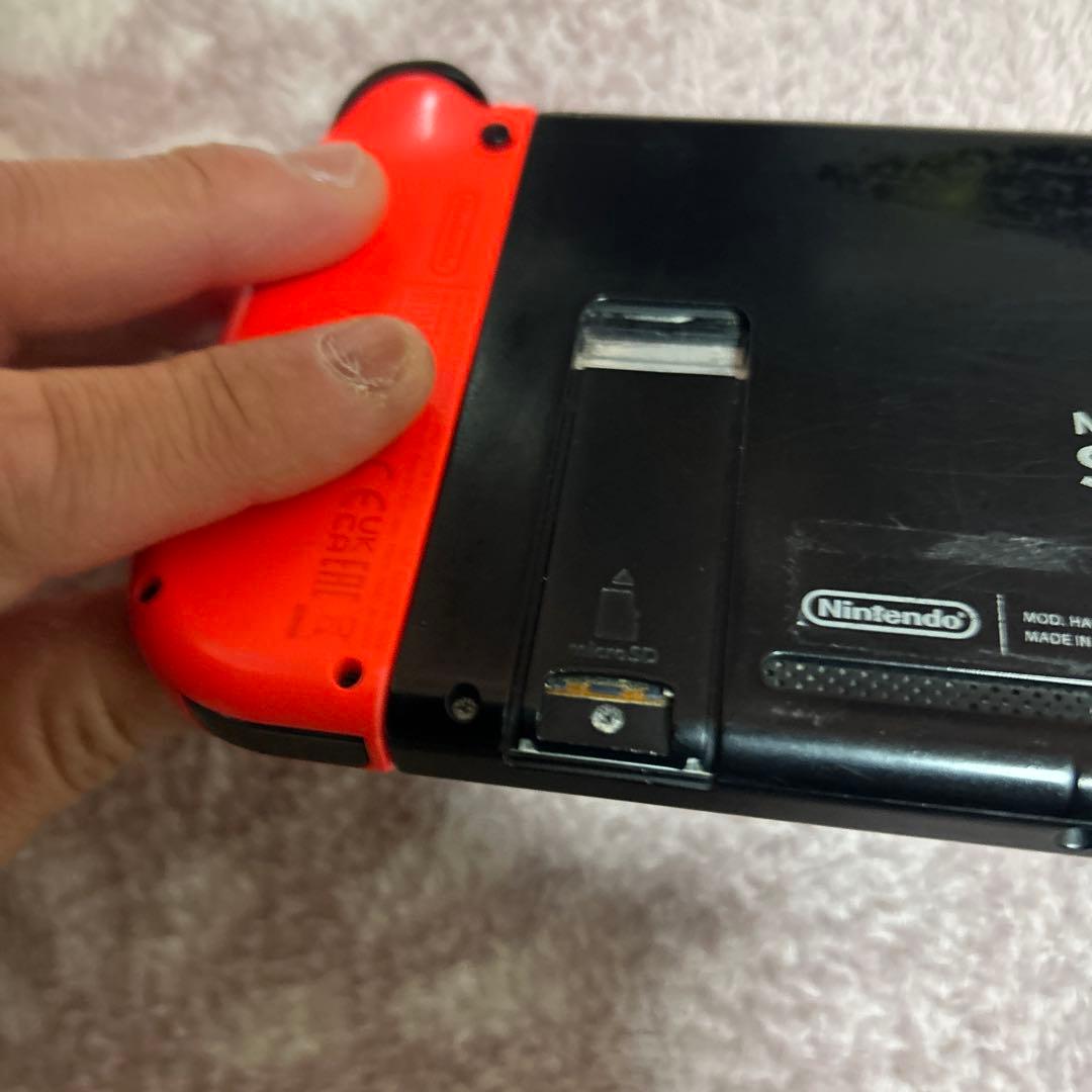 h*e様 Nintendo Switch 本体 青/赤