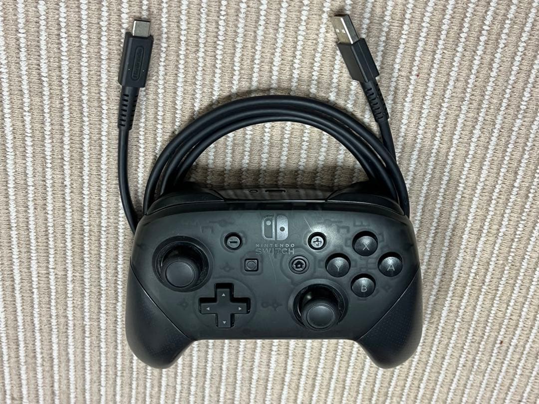 Nintendo Switch 本体 グレー Joy-Con 純正プロコンセット