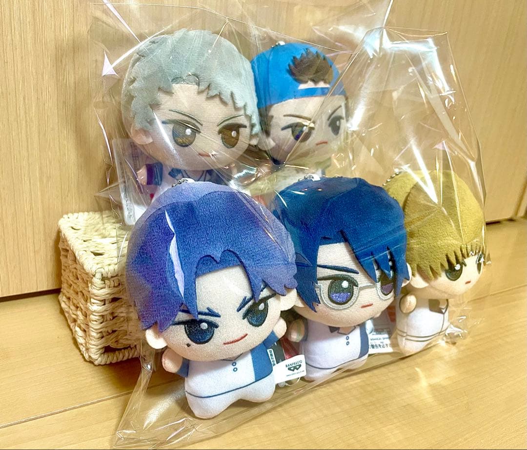 ☆美品☆テニプリ　新テニスの王子様　ちびぐるみ　氷帝セット　跡部景吾　忍足侑士