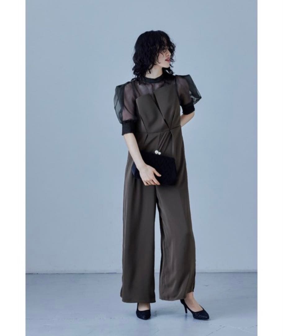 niana イレギュラーカッター オールインワン パンツドレス 結婚式 同窓会